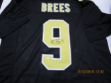 Drew Brees of the New Orleans Saints signed autographed football jersey PAAS COA 005