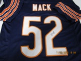 Khalil Mack of the Chicago Bears signed autographed football jersey PAAS COA 483