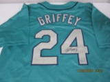 Ken Griffey Jr of the Seattle Mariners signed autographed baseball jersey CA COA 447