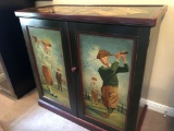 Golf Themed Dresser or Cabinet
