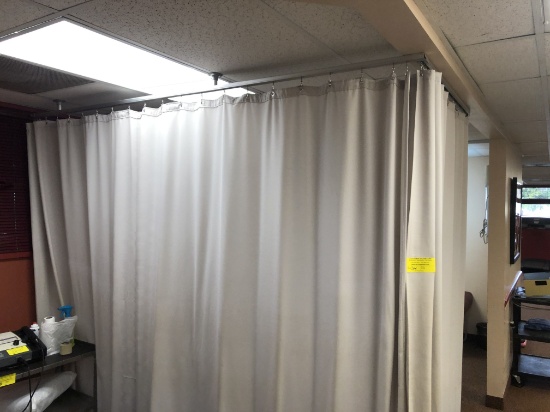 Four Room Private Curtain Systems
