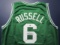 Bill Russell of the Boston Celtics signed autographed basketball jersey CA COA 098