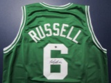 Bill Russell of the Boston Celtics signed autographed basketball jersey CA COA 098