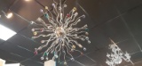 Swarovski Multi Colored Crystal Chandelier