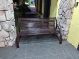 Outdoor Metal Bench