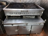 Heated S/S Unit with 3 Doors Under Char Grill