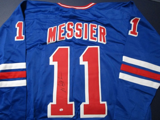 Mark Messier of the NY Rangers signed autographed hockey jersey PAAS COA 829