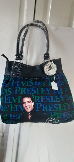 (3) Large Elvis Presley Purse / Handbag Model #EB96
