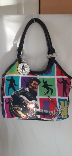 (3) Large Elvis Presley Purse / Handbag Model #EV107