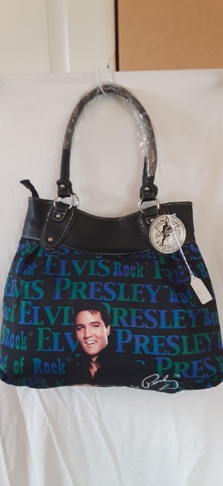 (12) Large Elvis Presley Purse / Elvis Bag Model EB96