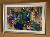 Leroy Neiman, Signed Gambling Scene, 31 X 23