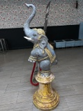 Carved Wooden Elephant, 65