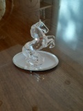 Swarovski Crystal Stallion with mirror base