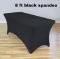 Spandex Table Covers  6 Colors