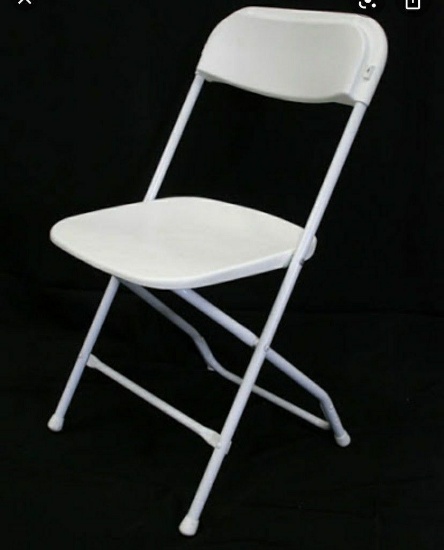 White Folding Chairs