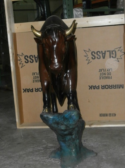 Large Buffalo Poly Bronze