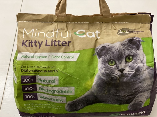 Mindful Cat Kitty Litter 10 LBS. Bag