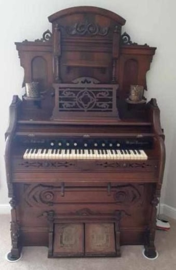 100 year old Smith American Organ Company -Antique Organ