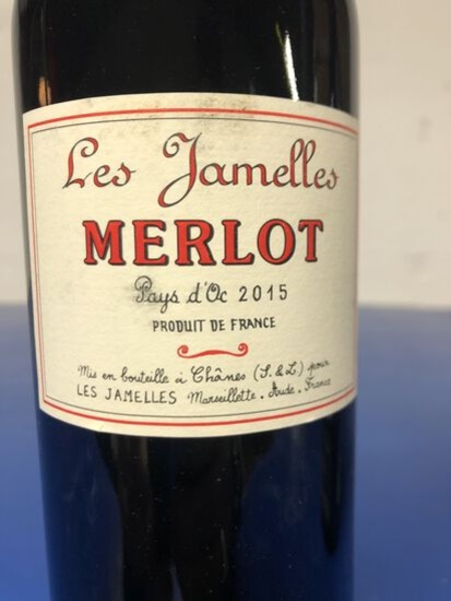 Les Jamelles Merlot Pays d" Oc 2015