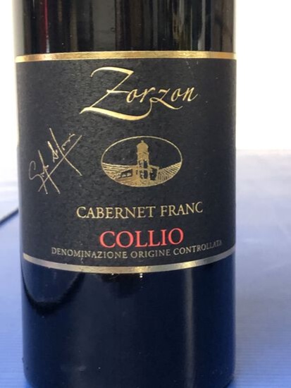 Zorzon CABERNET FRANC 2016