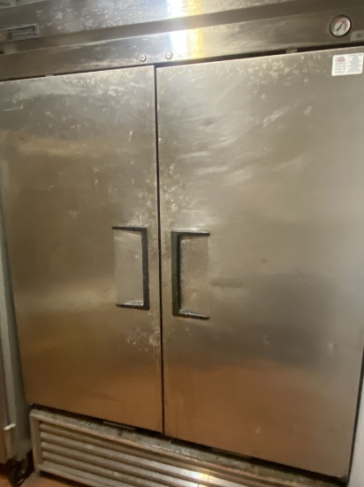 True T-49 Commercial Restaurant two Door S/S Cooler / Refrigerator