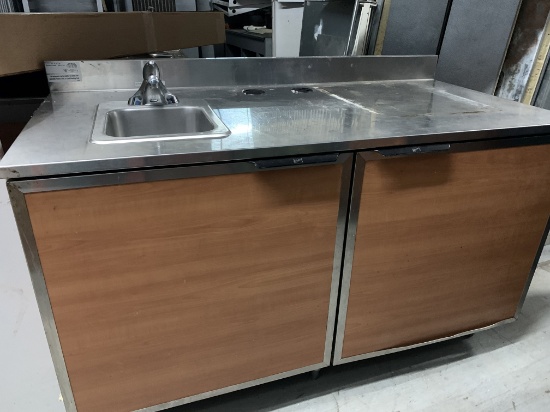 48" Sink Station/Table/Cabinet