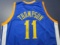 Klay Thompson of the Golden State Warriors signed autographed basketball jersey PAAS COA 568