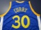 Steph Curry of the Golden State Warriors signed autographed basketball jersey PAAS COA 929