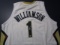 Zion Williamson of the New Orleans Pelicans signed autographed basketball jersey PAAS COA 605