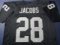 Josh Jacobs of the Las Vegas Raiders signed autographed football jersey PAAS COA 005