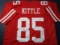 George Kittle of the San Francisco 49ers signed autographed football jersey PAAS COA 800