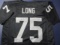 Howie Long of the Oakland Raiders signed autographed football jersey PAAS COA 850