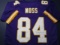 Randy Moss of the Minnesota Vikings signed autographed football jersey PAAS COA 811