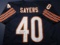 Gale Sayers of the Chicago Bears signed autographed football jersey PAAS COA 793