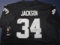 Bo Jackson of the Oakland Raiders signed autographed football jersey PAAS COA 236