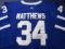 Auston Matthews of the Toronto Maple Leafs signed autographed hockey jersey PAAS COA 308