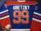 Wayne Gretzky of the Edmonton Oilers signed autographed hockey jersey PAAS COA 714
