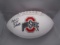 Ezekiel Elliott of the OSU Buckeyes signed autographed logo football PAAS COA 137