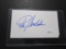 Ron Swoboda of the NY Mets signed autographed 3x5 index card JSA COA 219