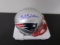 Bill Belichick of the New England Patriots signed autographed mini football helmet PAAS COA 043