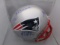 Tom Brady Rob Gronkowski Edelman +others Patriots signed full size custom helmet PAAS LOA 519