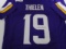 Adam Thielen of the Minnesota Vikings signed autographed football jersey PAAS COA 442
