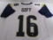 Jared Goff of the LA Rams signed autographed football jersey PAAS COA 399