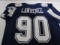 DeMarcus Lawrence of the Dallas Cowboys signed autographed football jersey PAAS COA 438