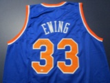 Patrick Ewing of the NY Knicks signed autographed basketball jersey PAAS COA 866