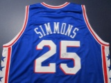 Ben Simmons of the Philadelphia 76ers signed autographed basketball jersey PAAS COA 767