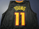 Trae Young of the Atlanta Hawks signed autographed basketball jersey PAAS COA 786