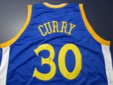 Steph Curry of the Golden State Warriors signed autographed basketball jersey PAAS COA 929