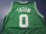 Jayson Tatum of the Boston Celtics signed autographed basketball jersey CAS COA 978