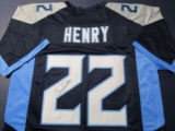 Derrick Henry of the Tennessee Titans signed autographed football jersey PAAS COA 906